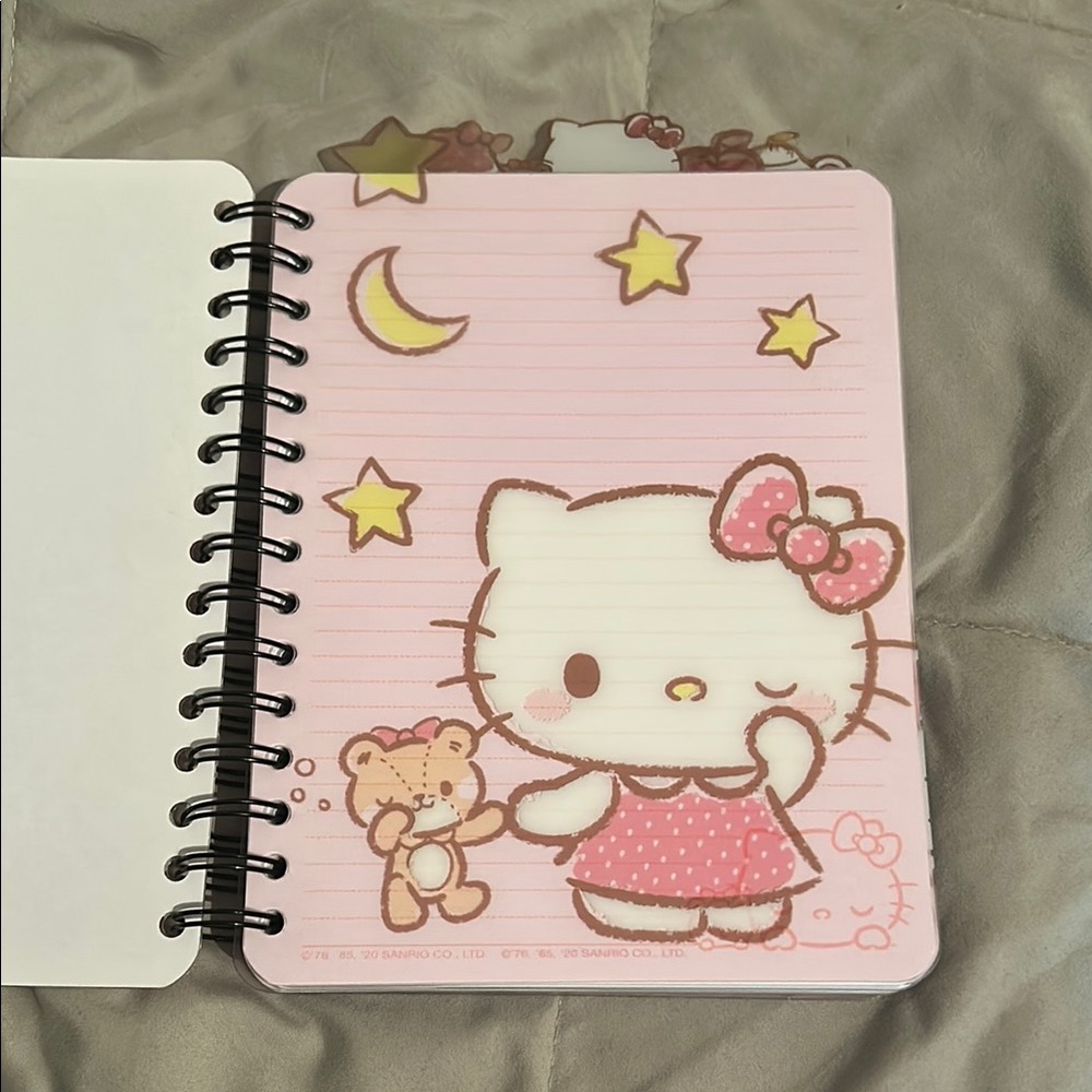Pink Hello Kitty Spiral Notebook - Picture 4 of 9
